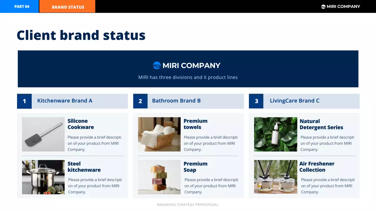 블랙 모던 브랜딩 계획