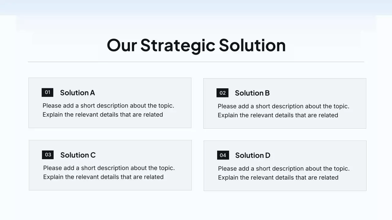블루 모던 헬스 테크 프레젠테이션