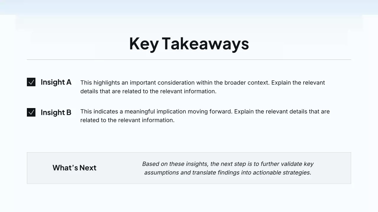 블루 모던 헬스 테크 프레젠테이션