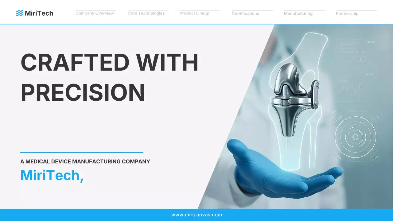 promosi medis modern biru