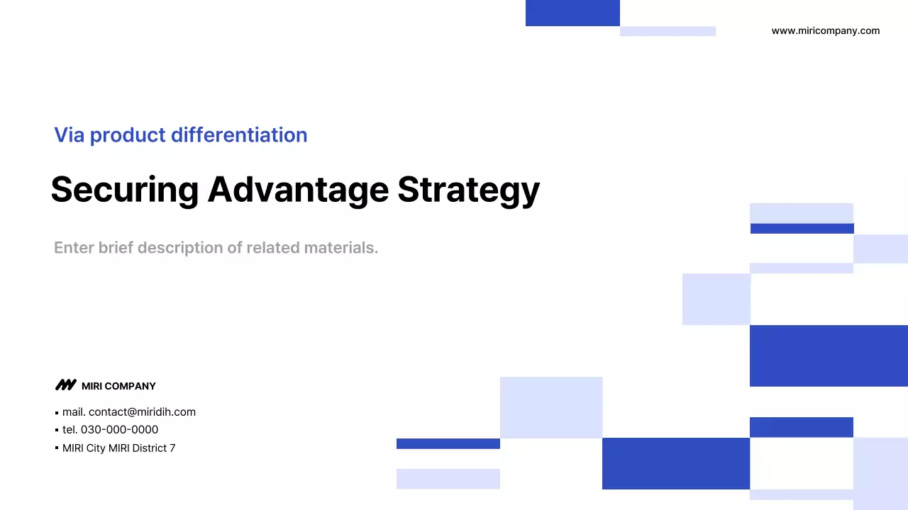 Plano de Negócios Moderno Azul