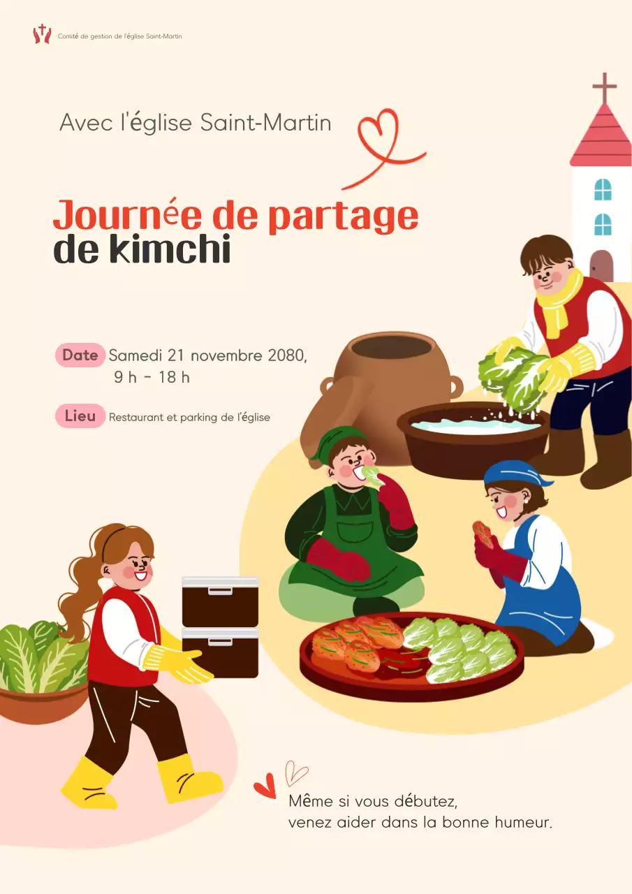 Événement Kimchi pour bébé beige