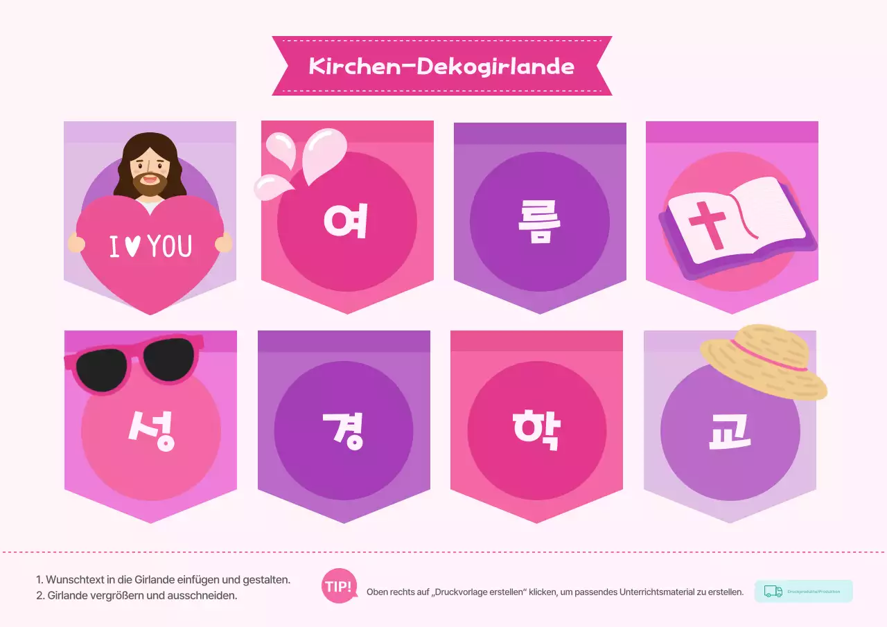 Leitfaden für die Sommerschule für rosa Babys