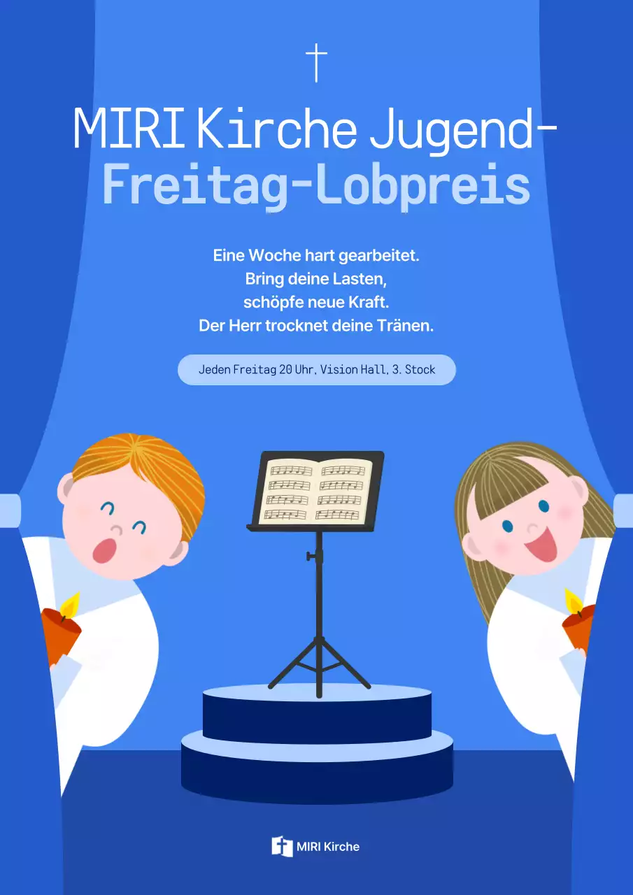 Leitfaden für den Gottesdienst der Blue Baby Church
