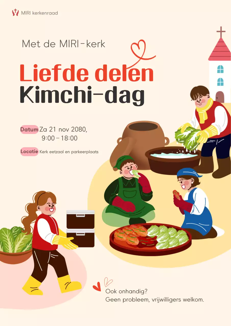 Beige Baby Kimchi Evenement