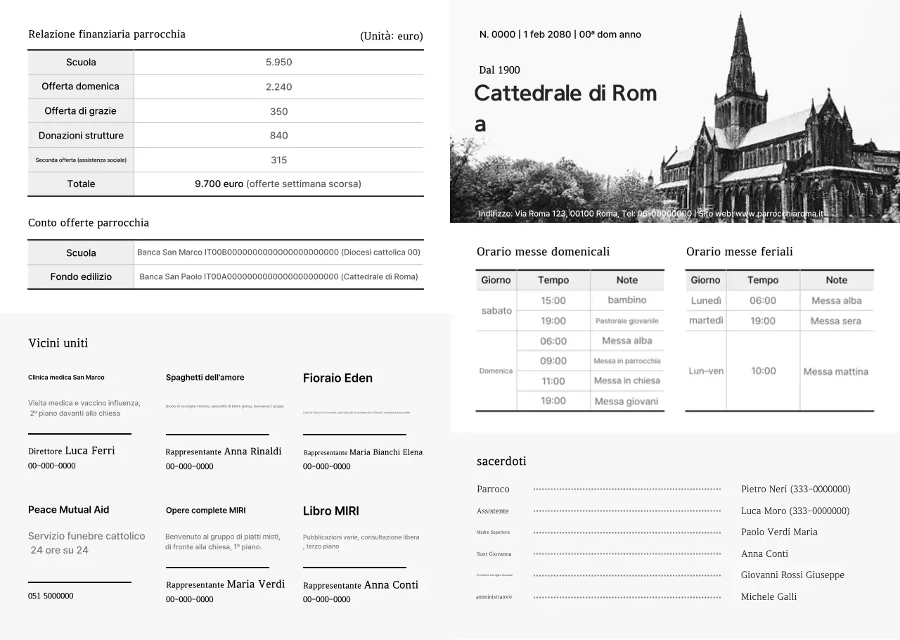 Guida religiosa classica in bianco e nero