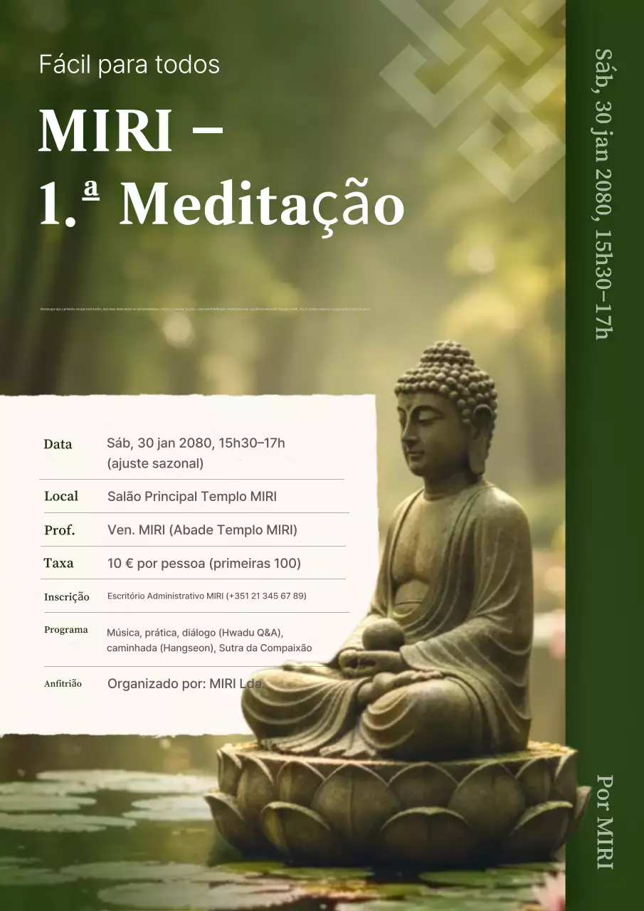 Guia de Meditação Tradicional Verde