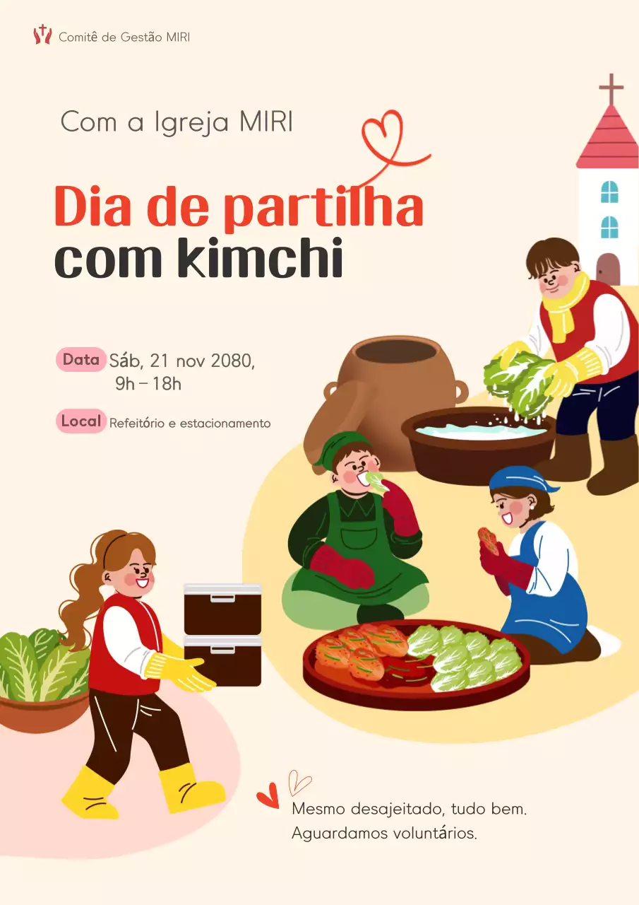 Evento Bege Baby Kimchi