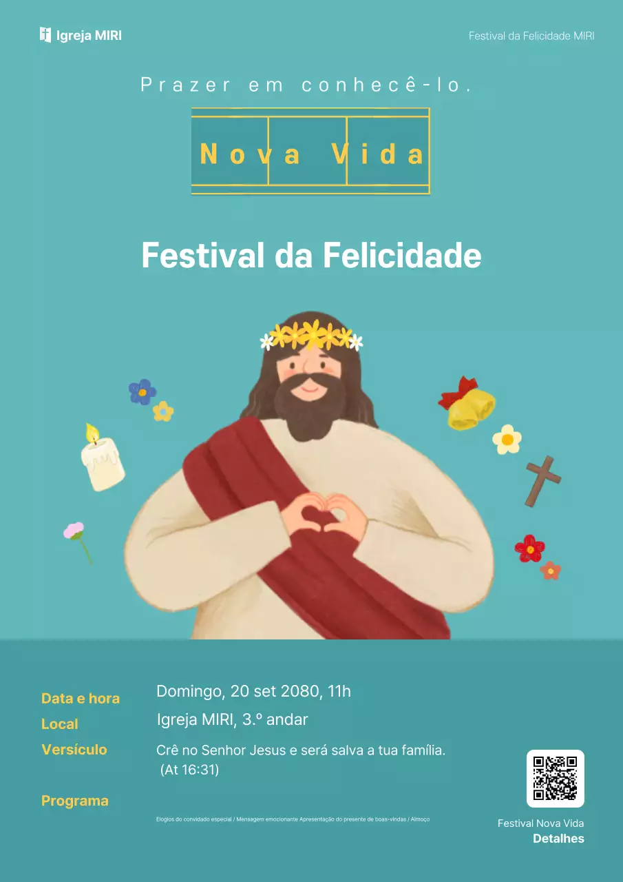 Guia para o Festival da Igreja Infantil Azul Celeste
