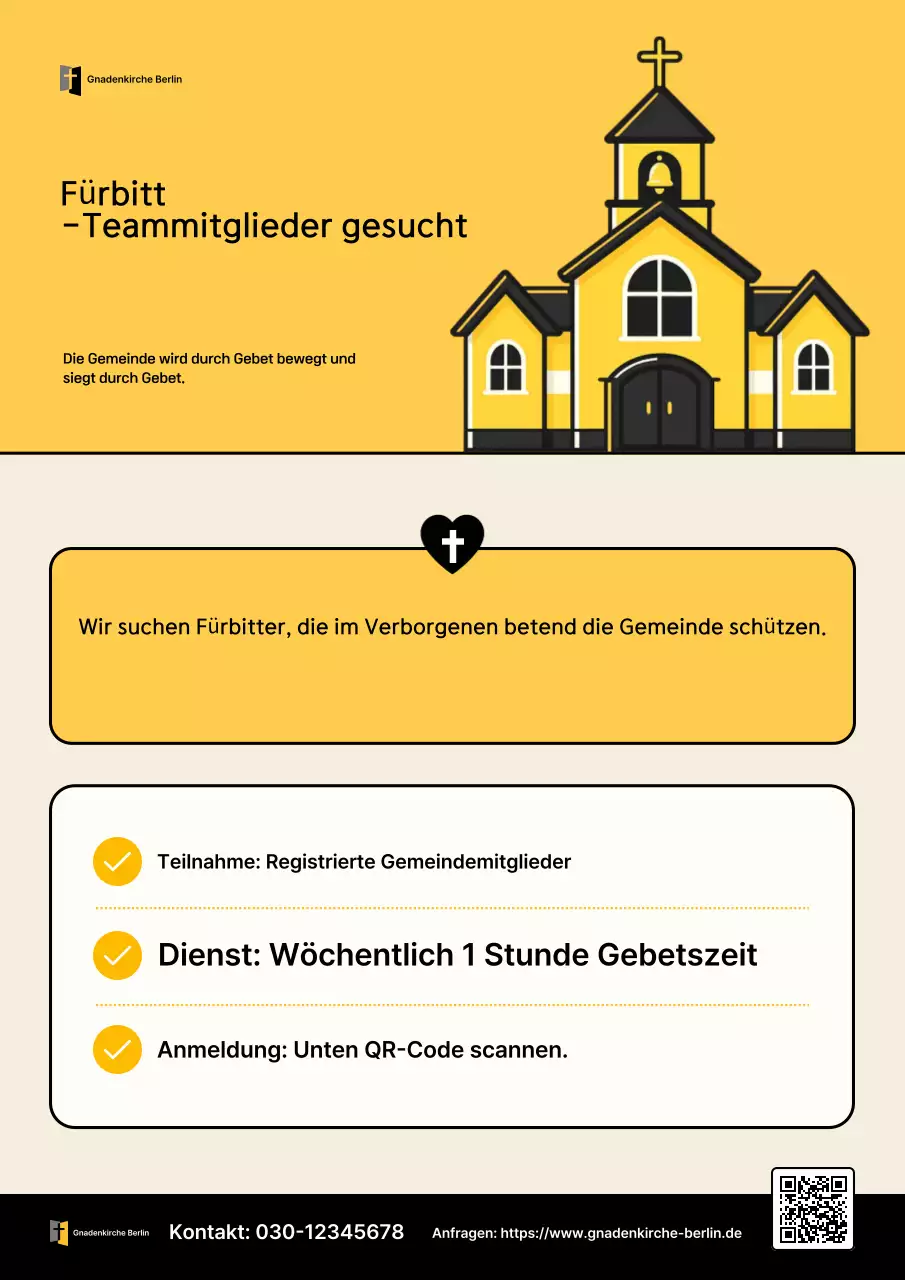 Rekrutierung der Yellow Simple Church