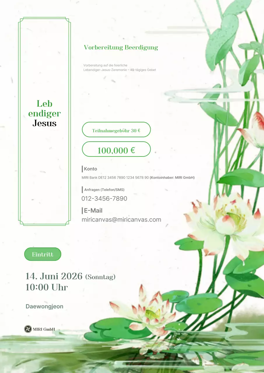 Leitfaden für umweltfreundliche traditionelle religiöse Veranstaltungen