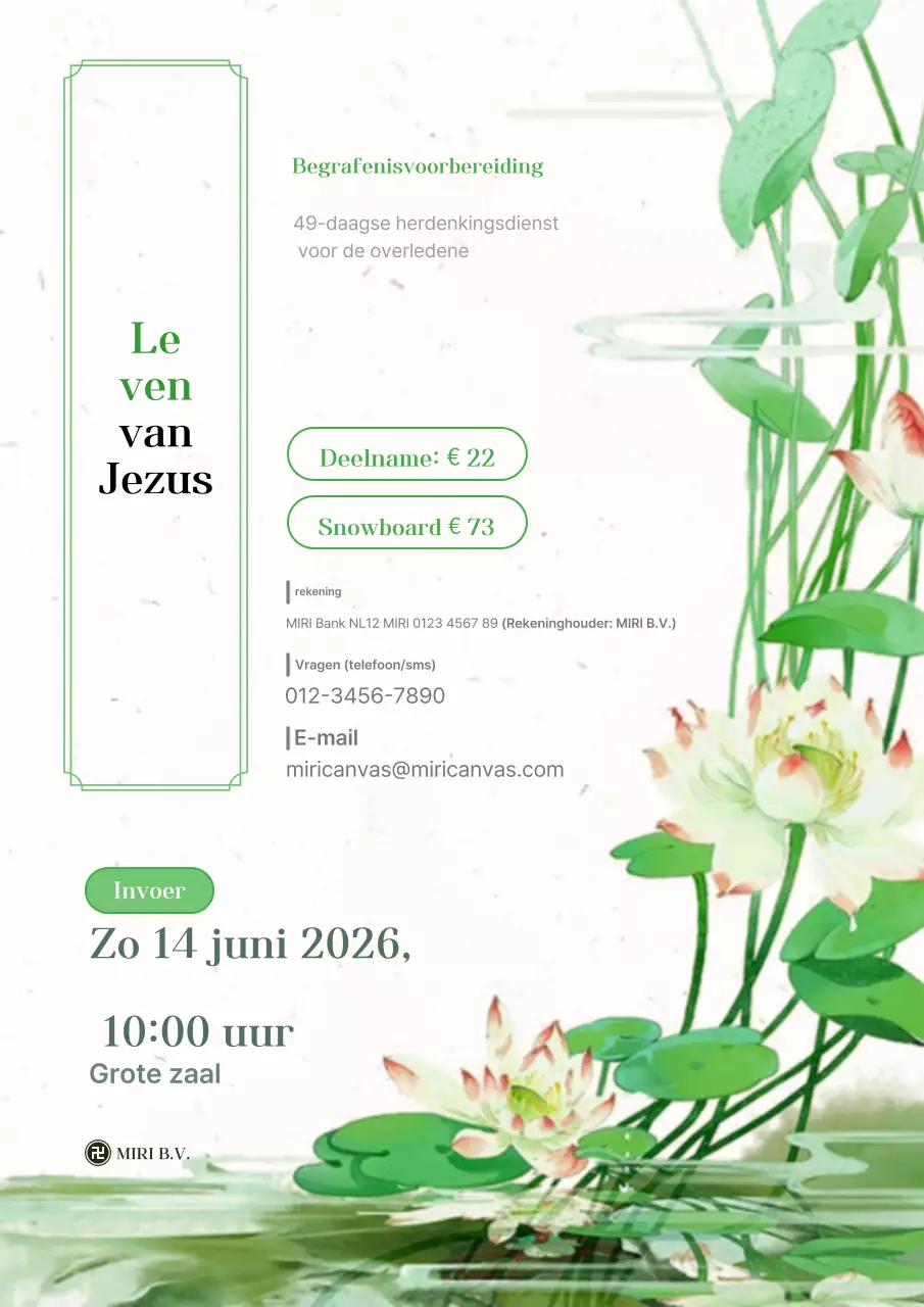 Gids voor groene traditionele religieuze evenementen