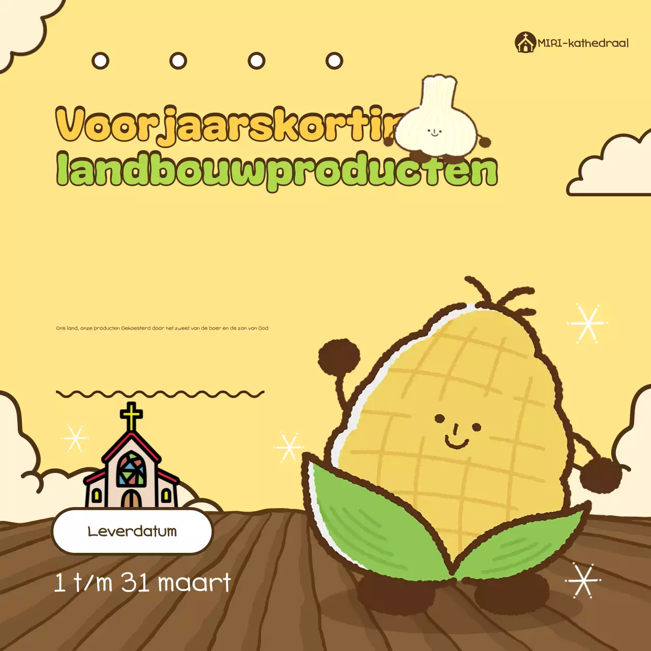 Kortingsactie voor gele baby's