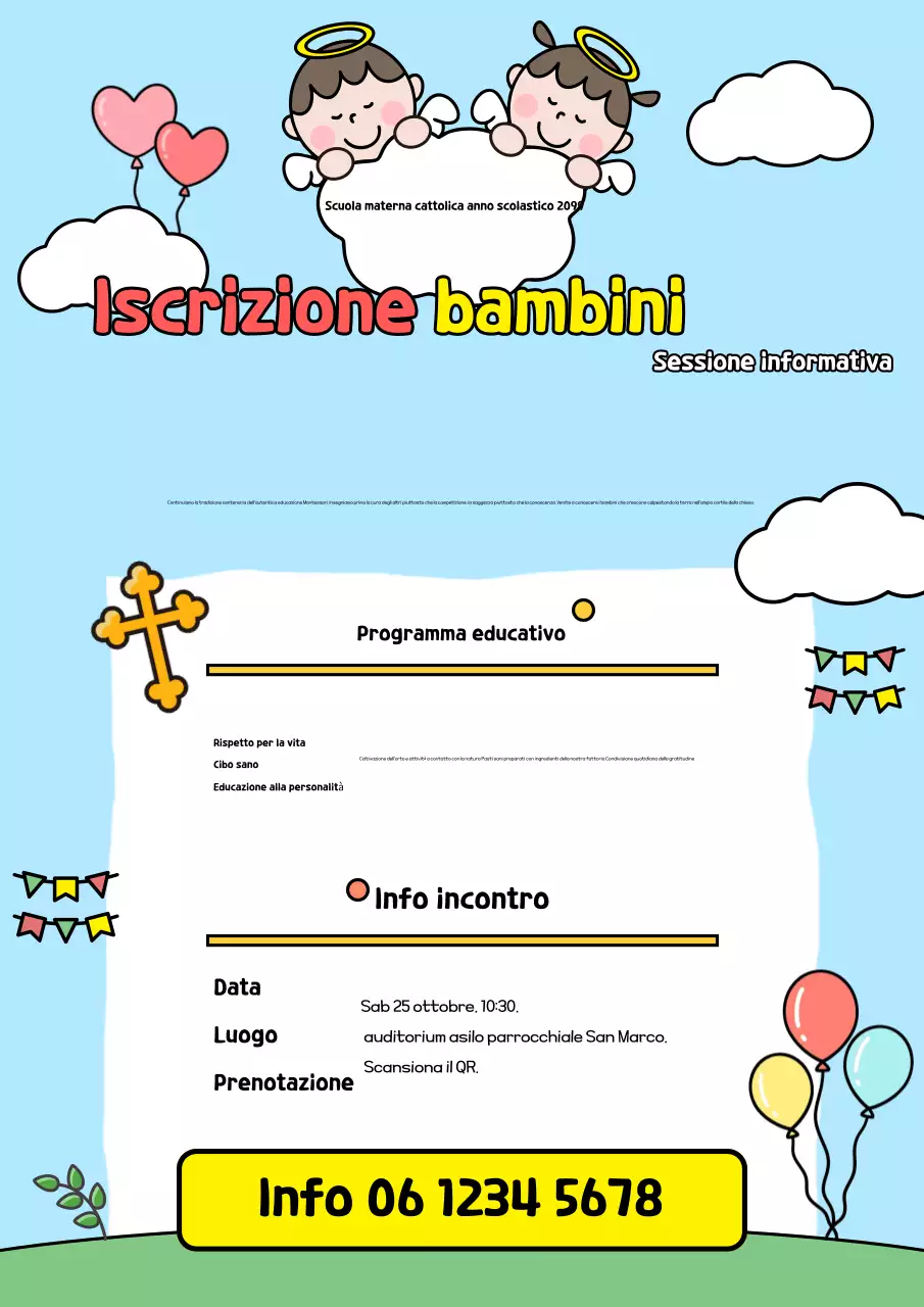 Reclutamento per l'asilo nido Sky Blue Baby