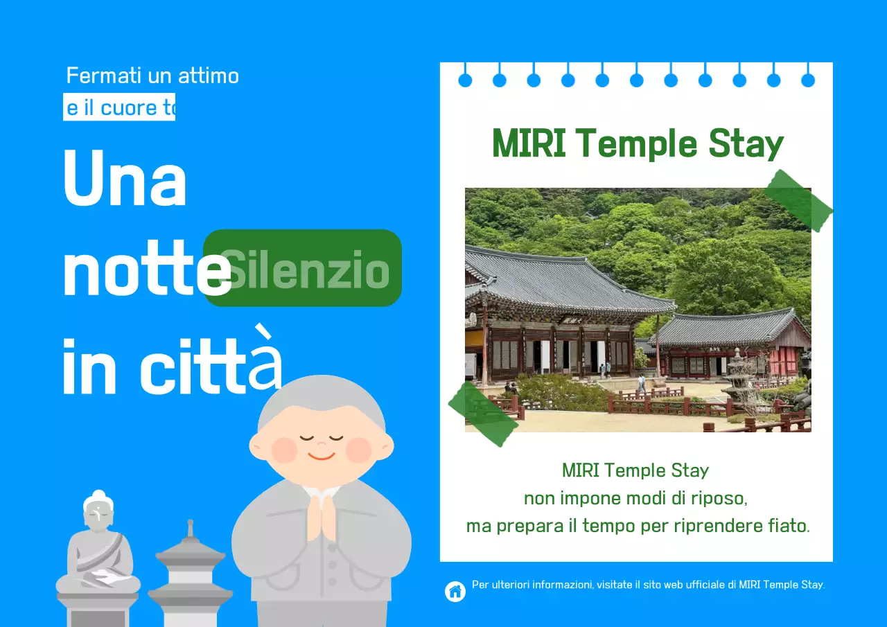 Promozione della Meditazione Tradizionale Blu