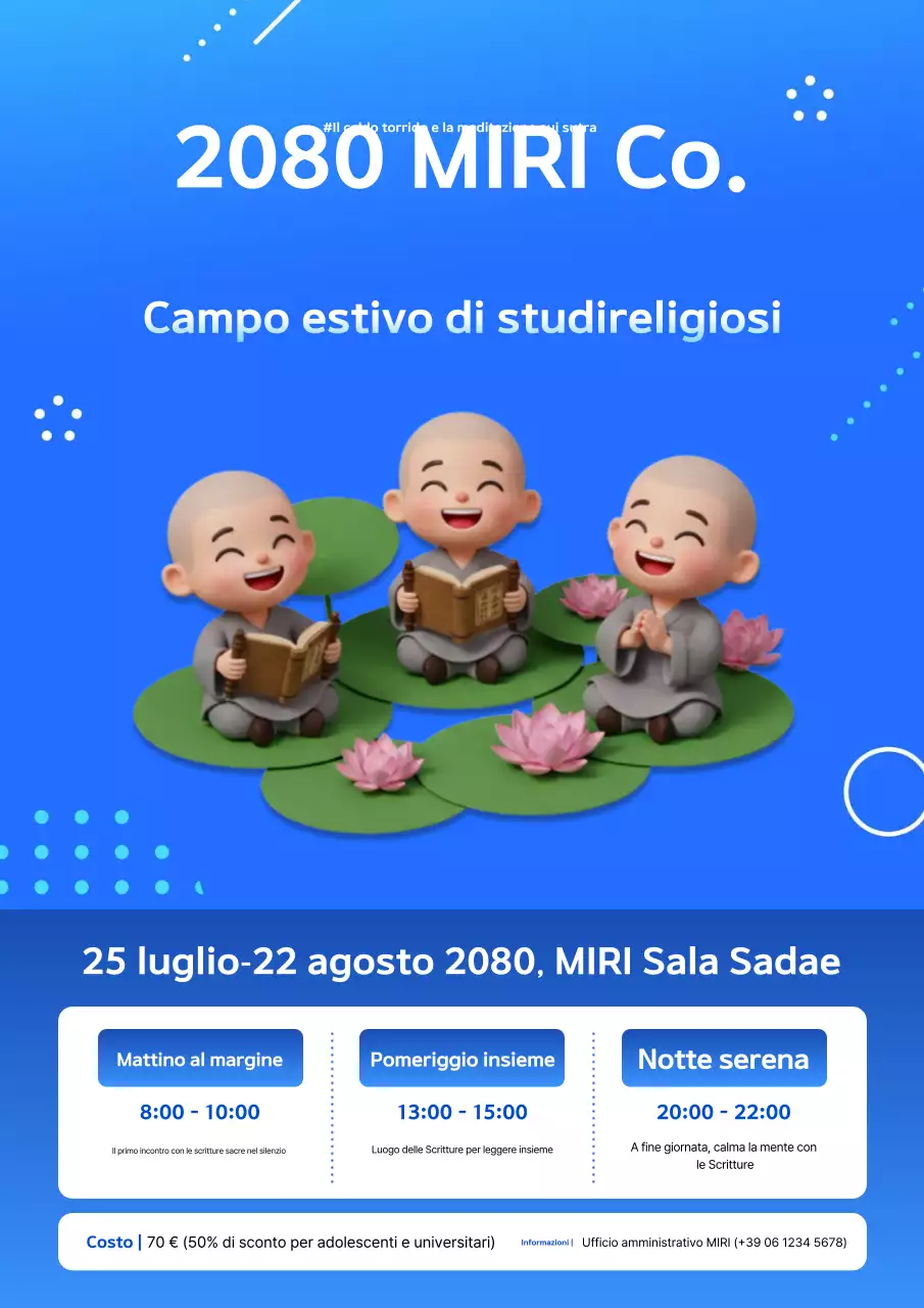 Guida al campo estivo Blue Baby