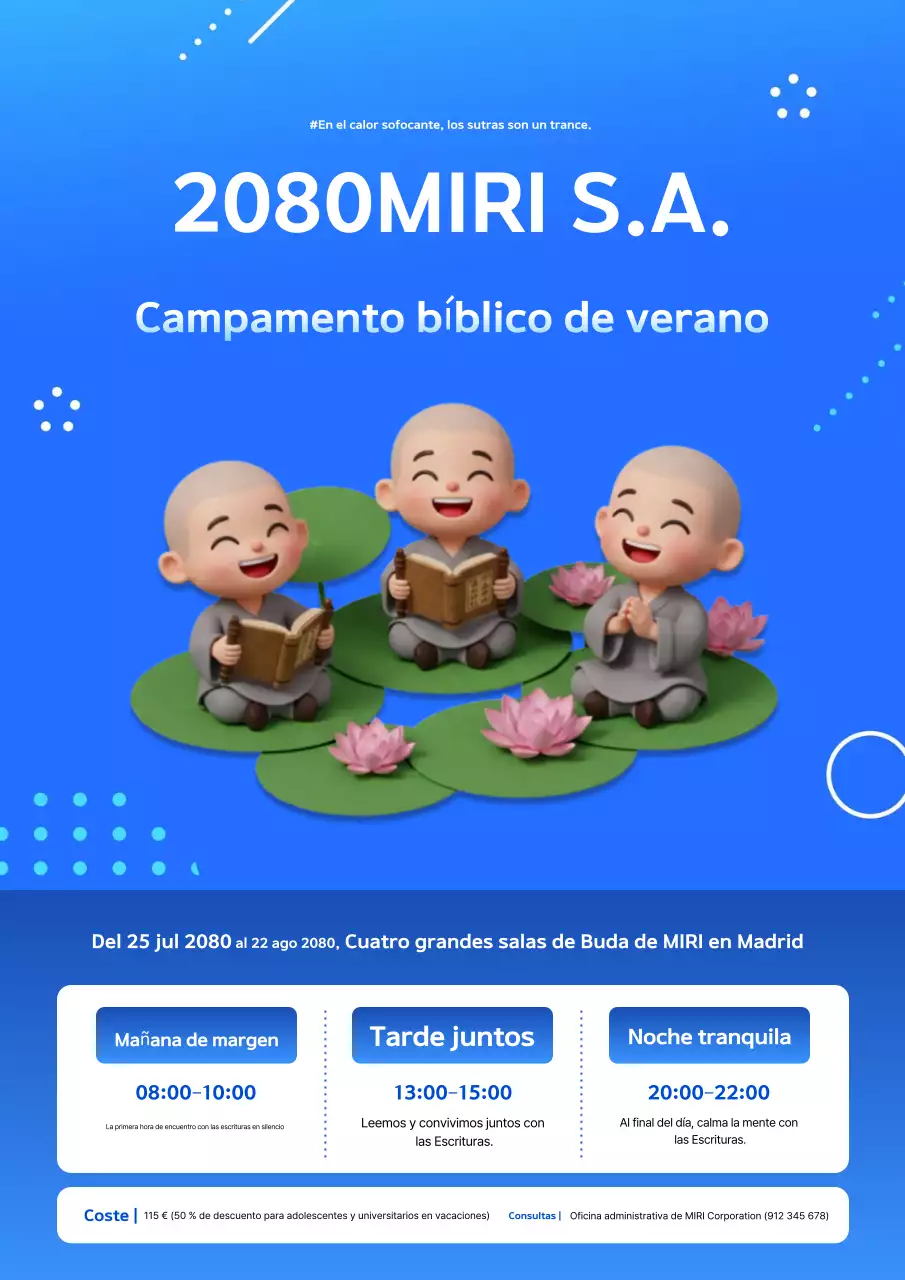 Guía del campamento de verano Blue Baby