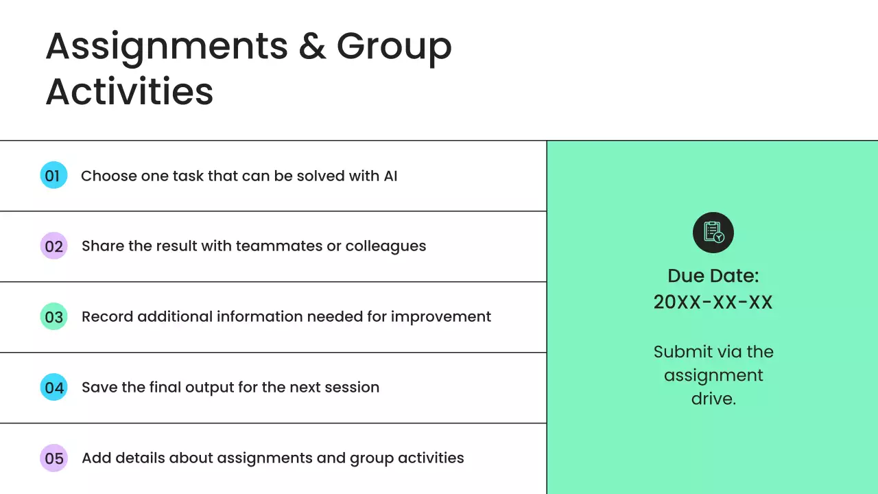 화이트 모던 AI 강좌 발표