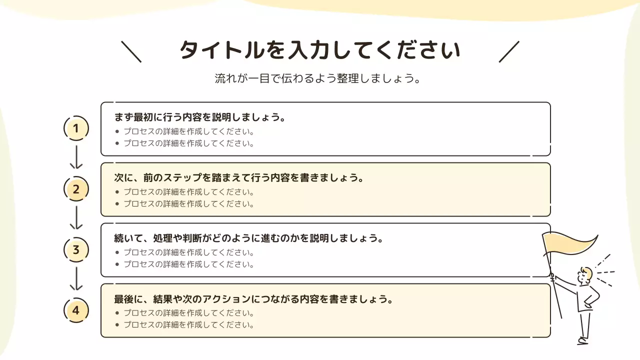 発表のテンプレート例 39