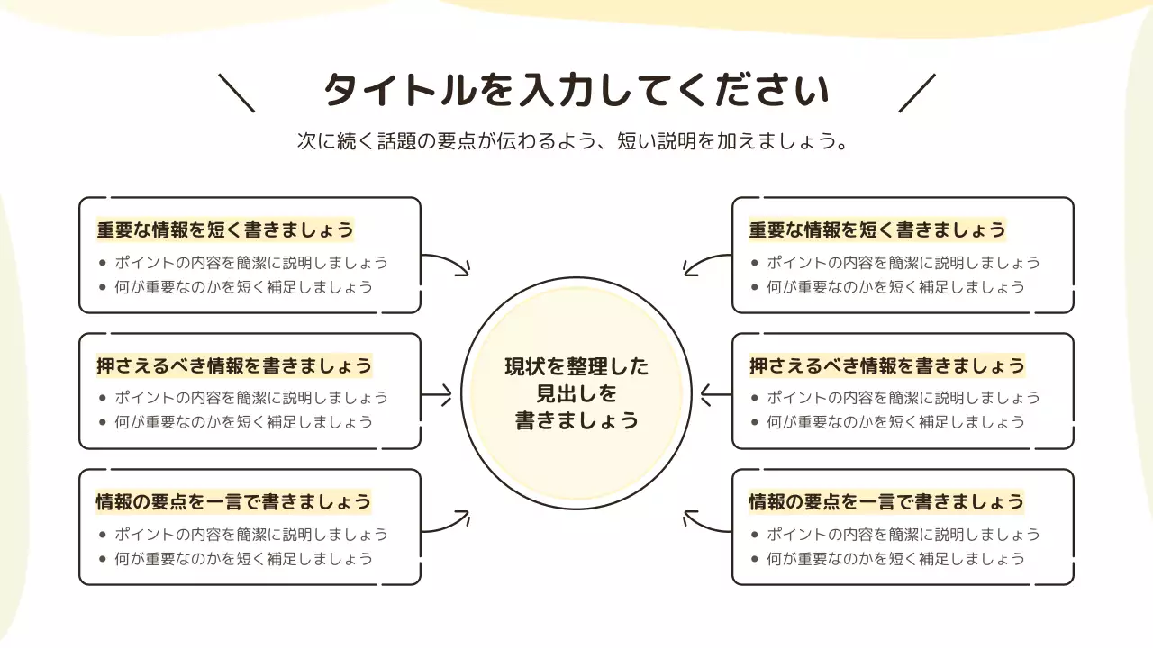発表のテンプレート例 30