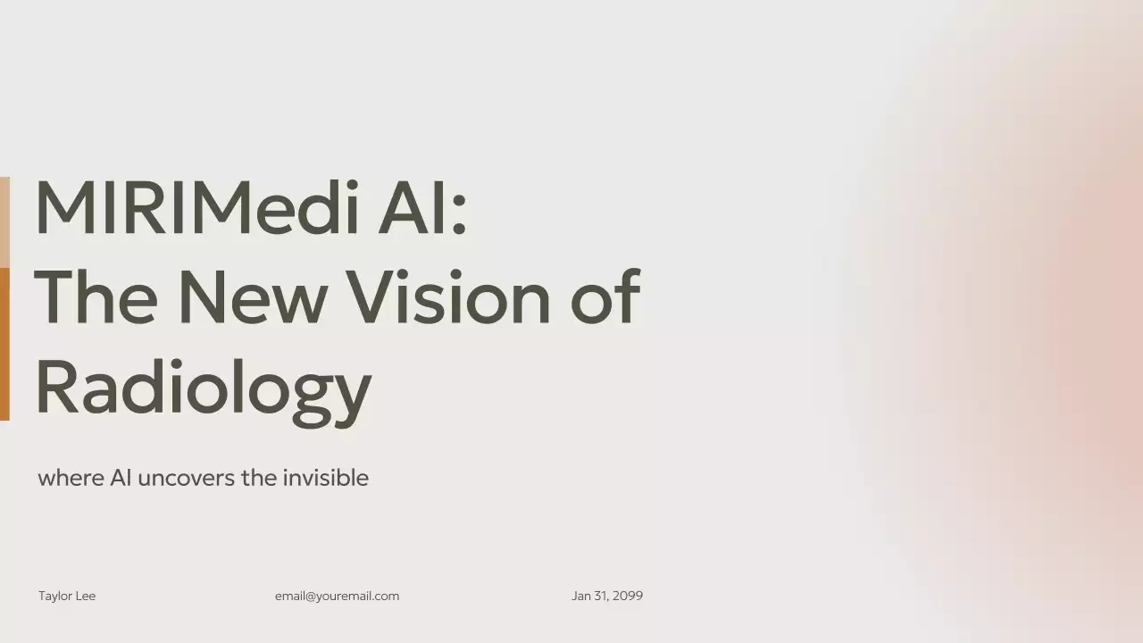 Presentasi AI Modern Warna Krem