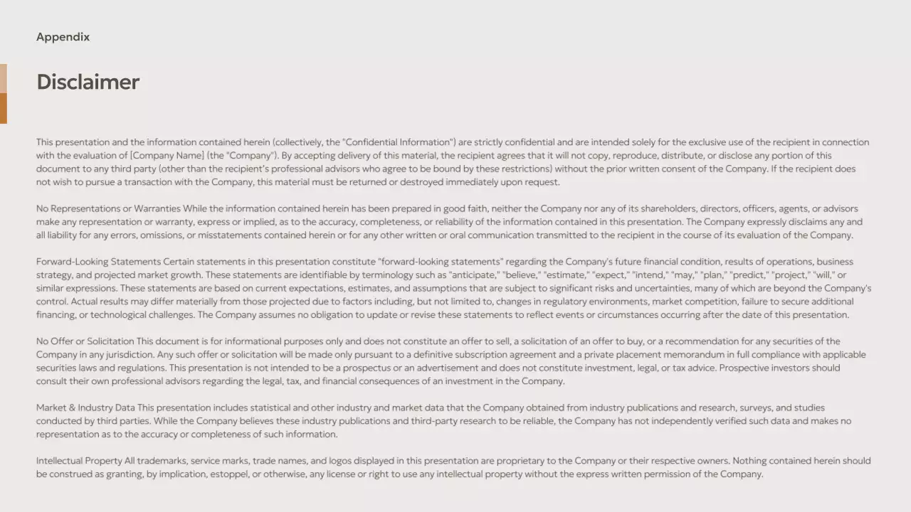 베이지색 모던 AI 프레젠테이션