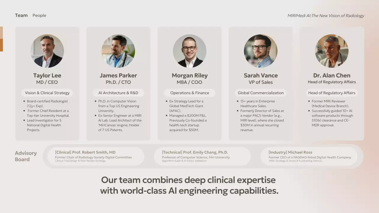 베이지색 모던 AI 프레젠테이션