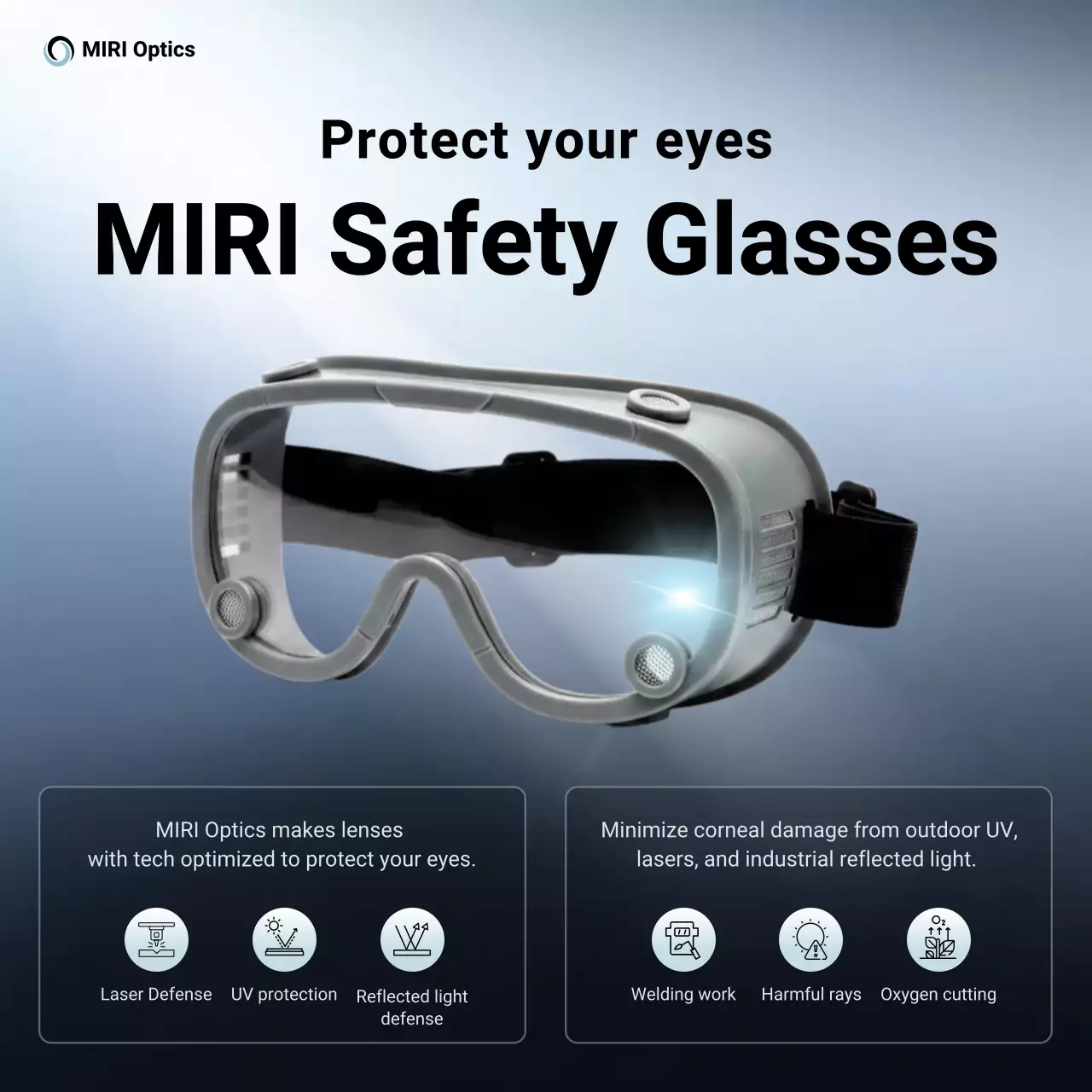 grey modern safety promotion