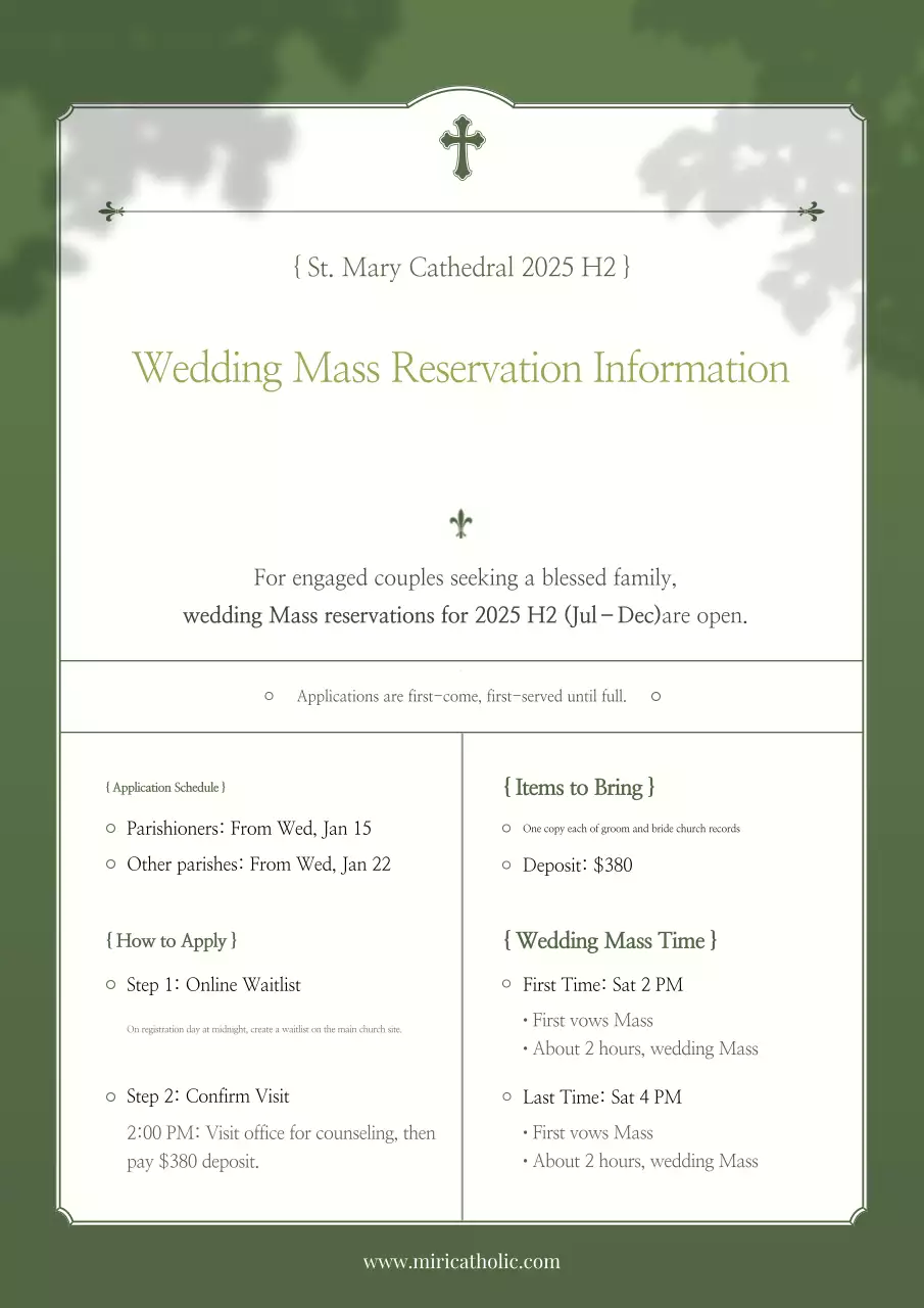 Khaki Neat Wedding Guide