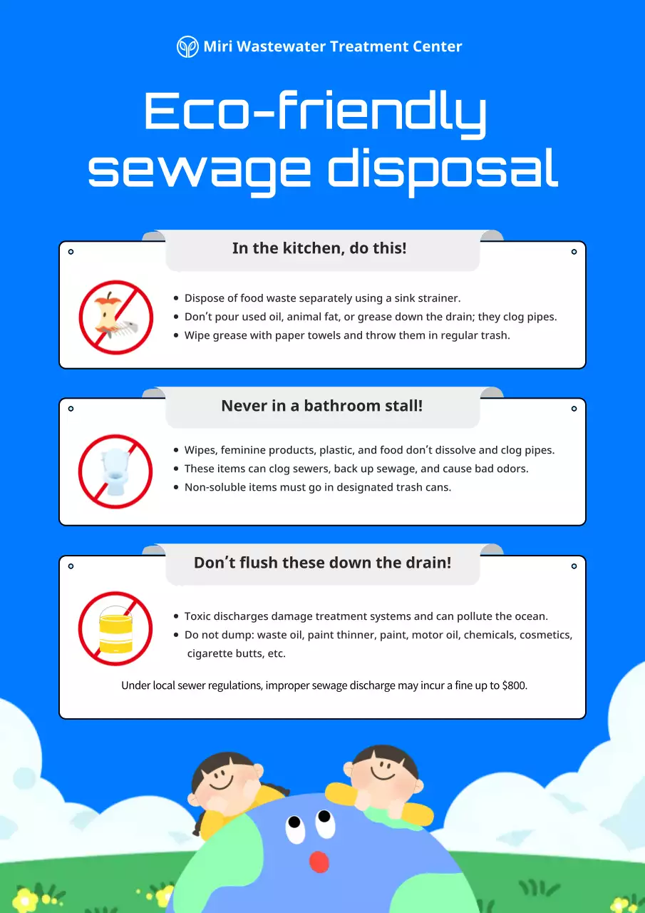 Guia de resíduos limpos azuis