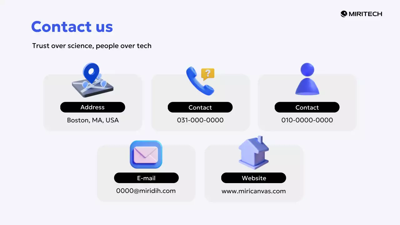 블루 모던 메디컬 프로모션