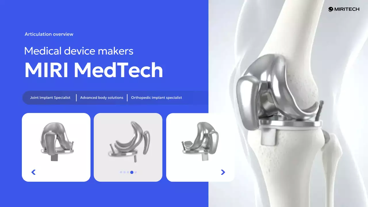 blue modern medical promotion