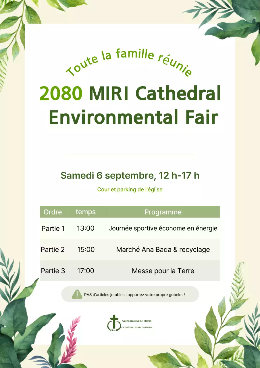 Événement environnemental Green Nature