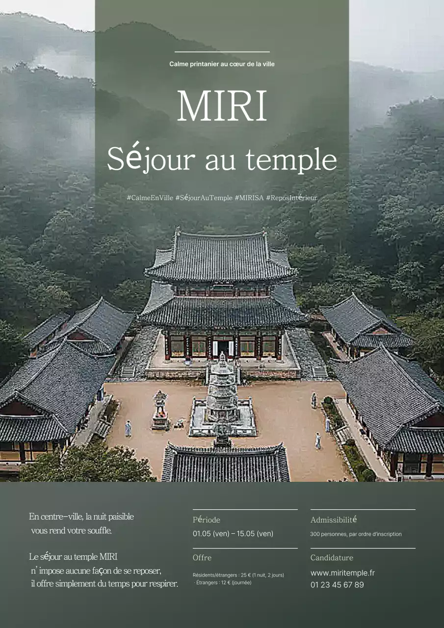 Promotion de la méditation traditionnelle Kaki