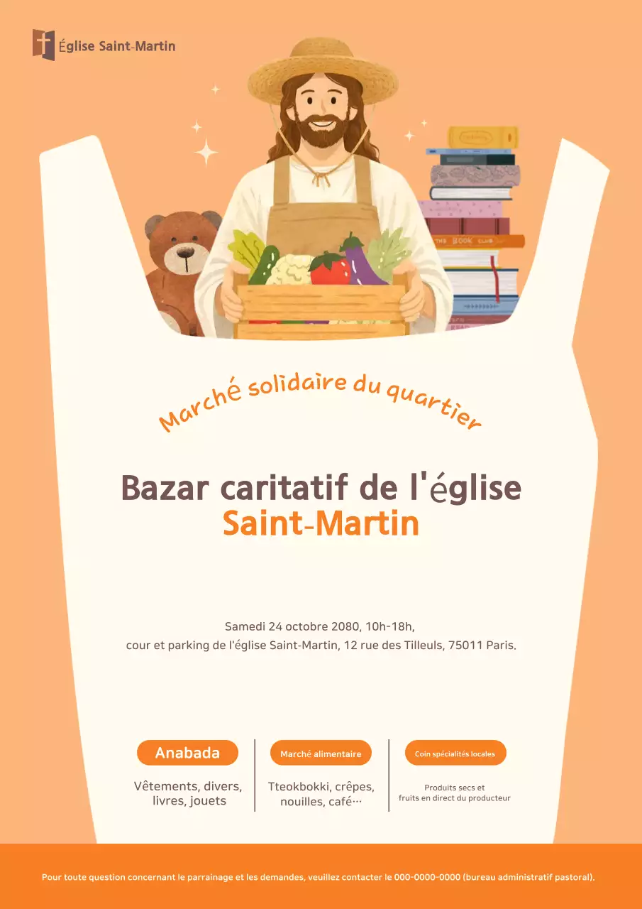 Événement de don Orange Baby