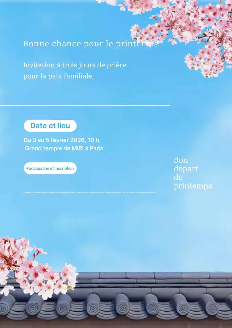 Guide des événements bouddhistes traditionnels Sky Blue