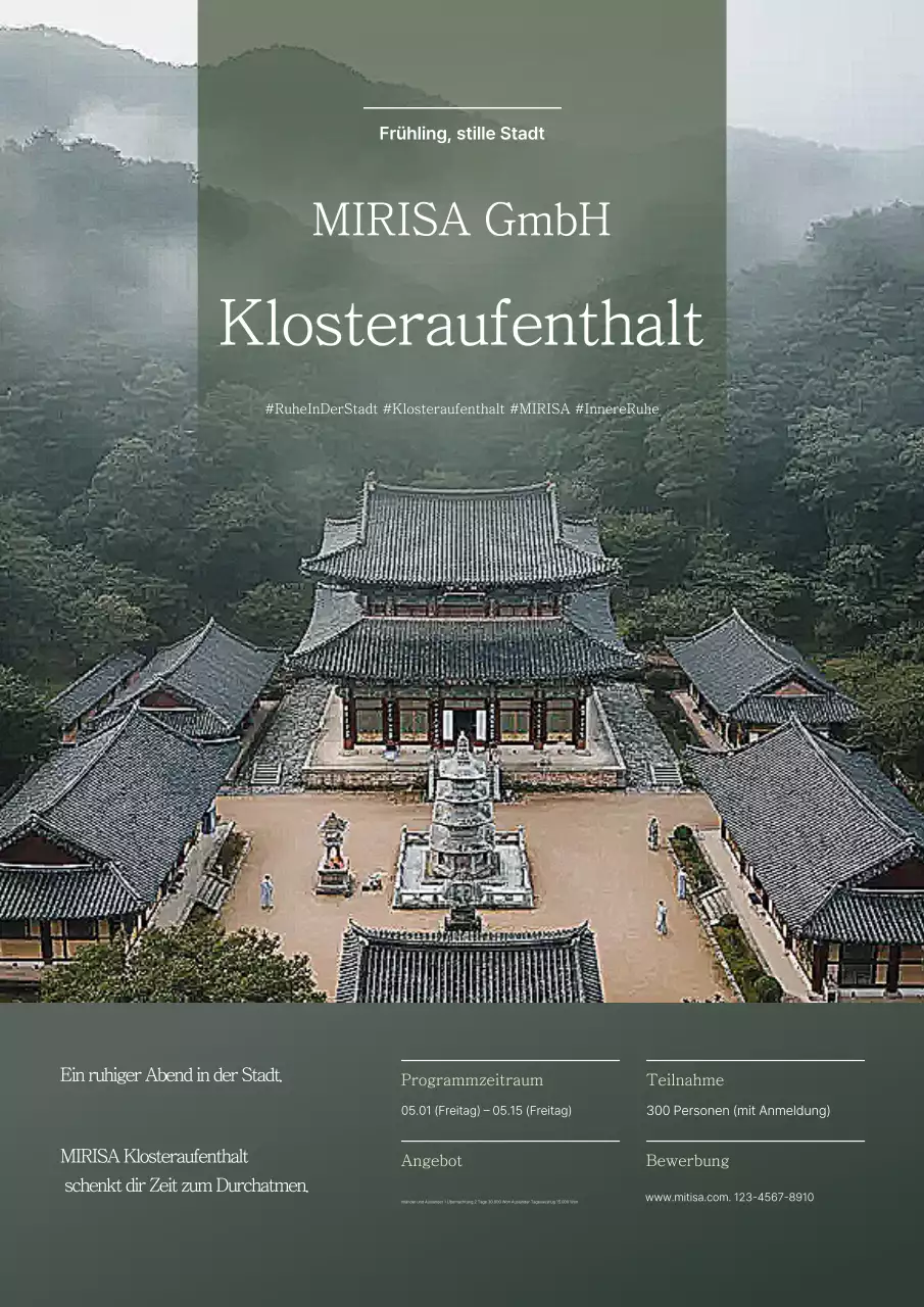 Förderung der traditionellen Kaki-Meditation