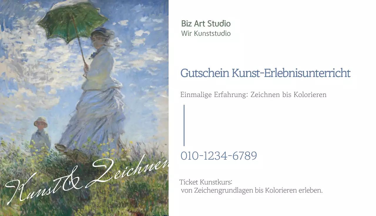 Rekrutierung für das White Classic Art Experience