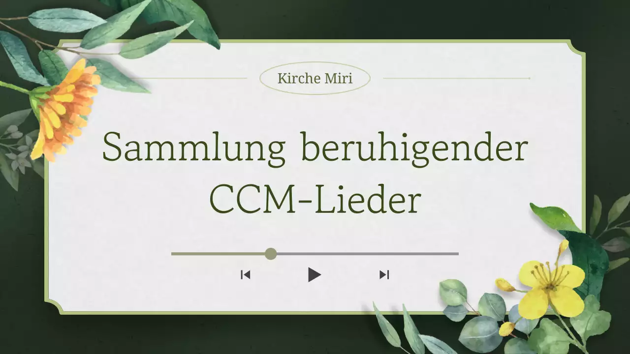 Grüner, einfacher Musikführer