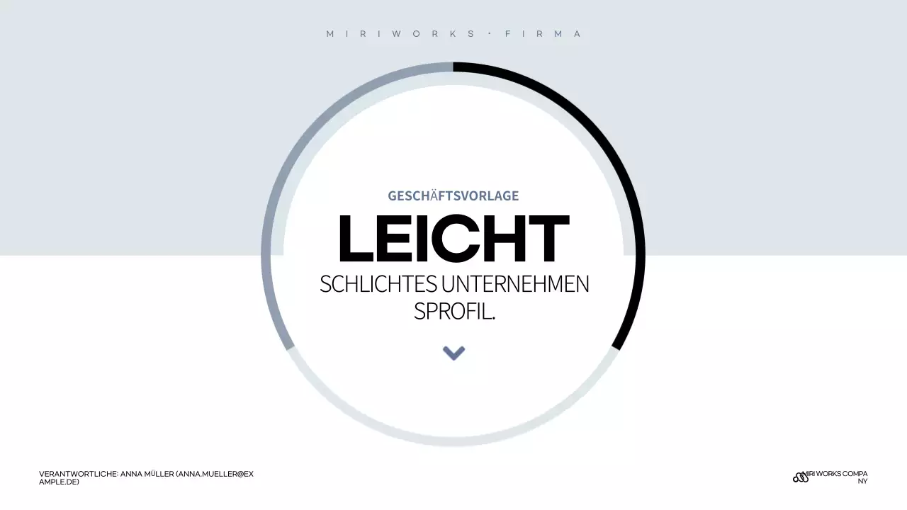 Sky Blue Simple – Unternehmensvorstellung