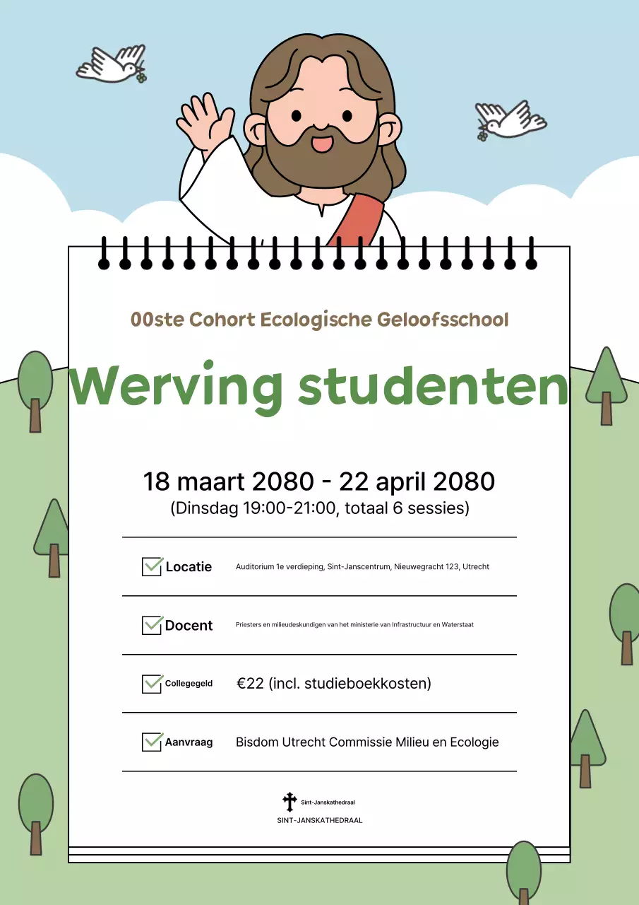 Mint Baby werft studenten voor het aankomende trainingsprogramma.