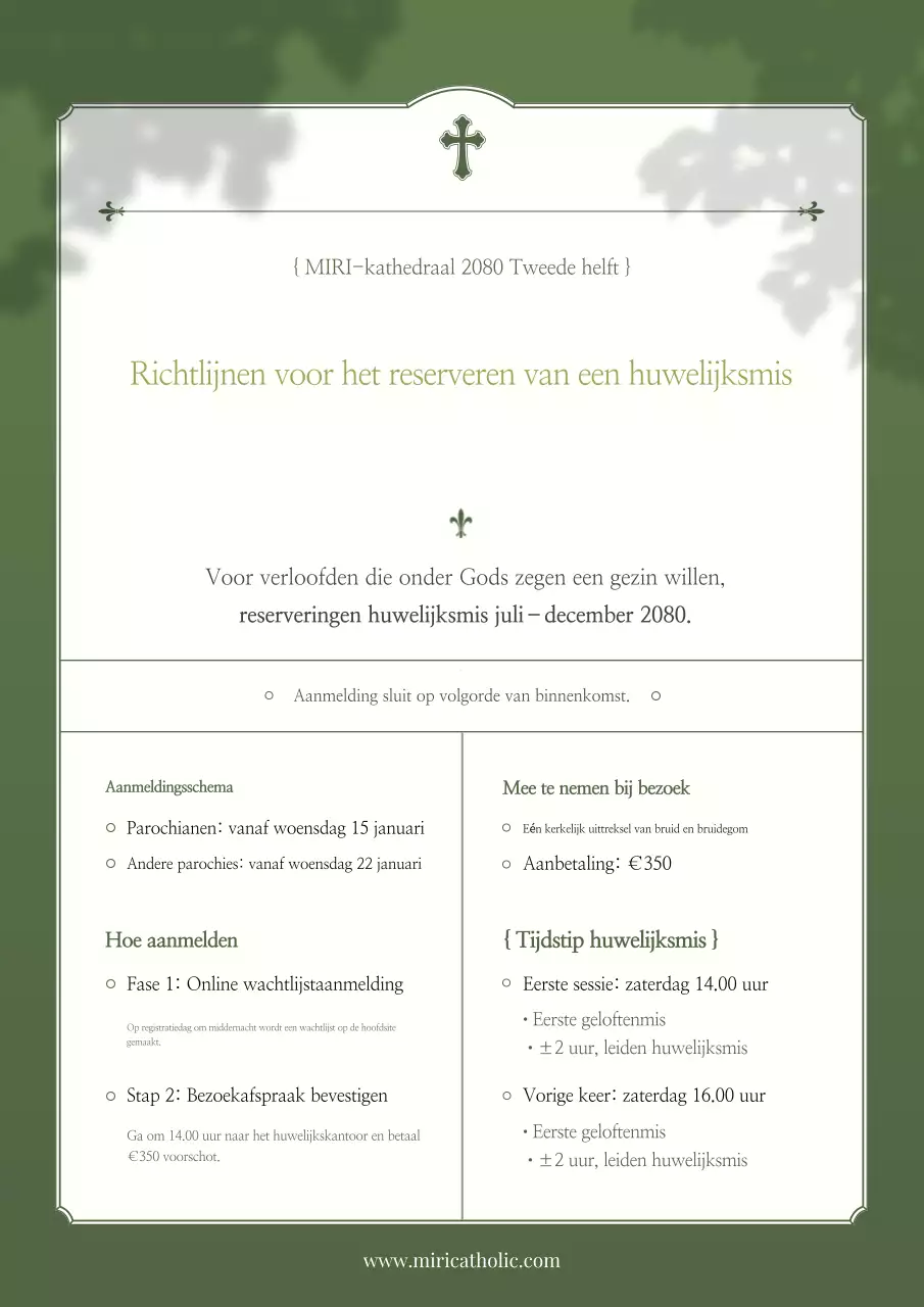 Khaki Nette Trouwgids