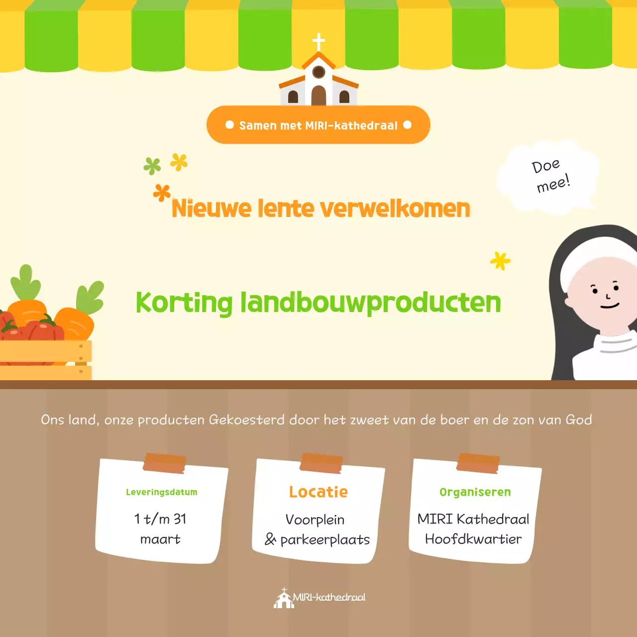 Kortingsactie voor producten van Orange Baby Farm
