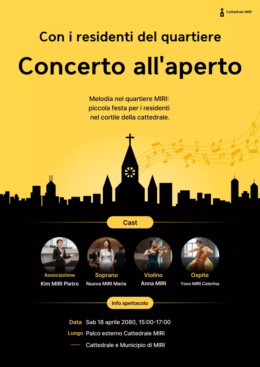 Guida semplice al concerto giallo