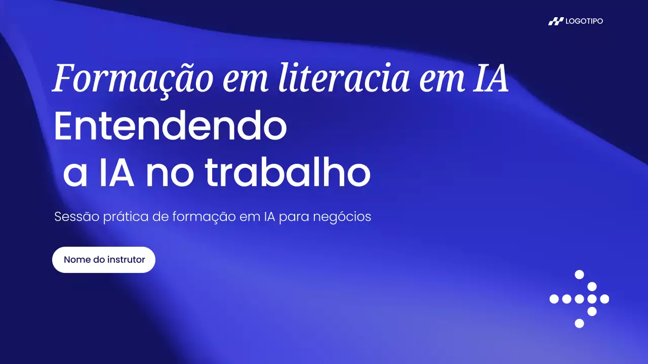 Convite para o Curso de IA Moderna da Blue