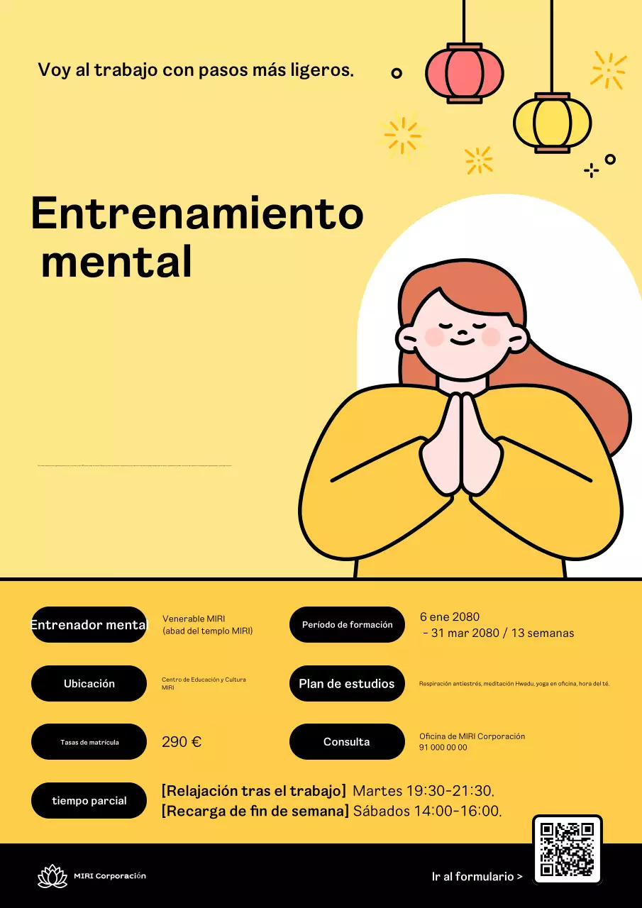 Promoción del Programa de Meditación Amarilla Limpia