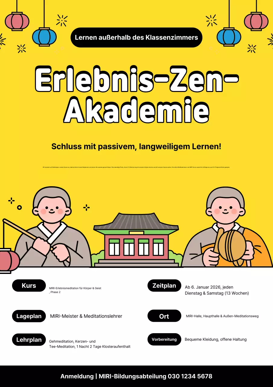 Leitfaden zum Yellow Baby Meditationsprogramm