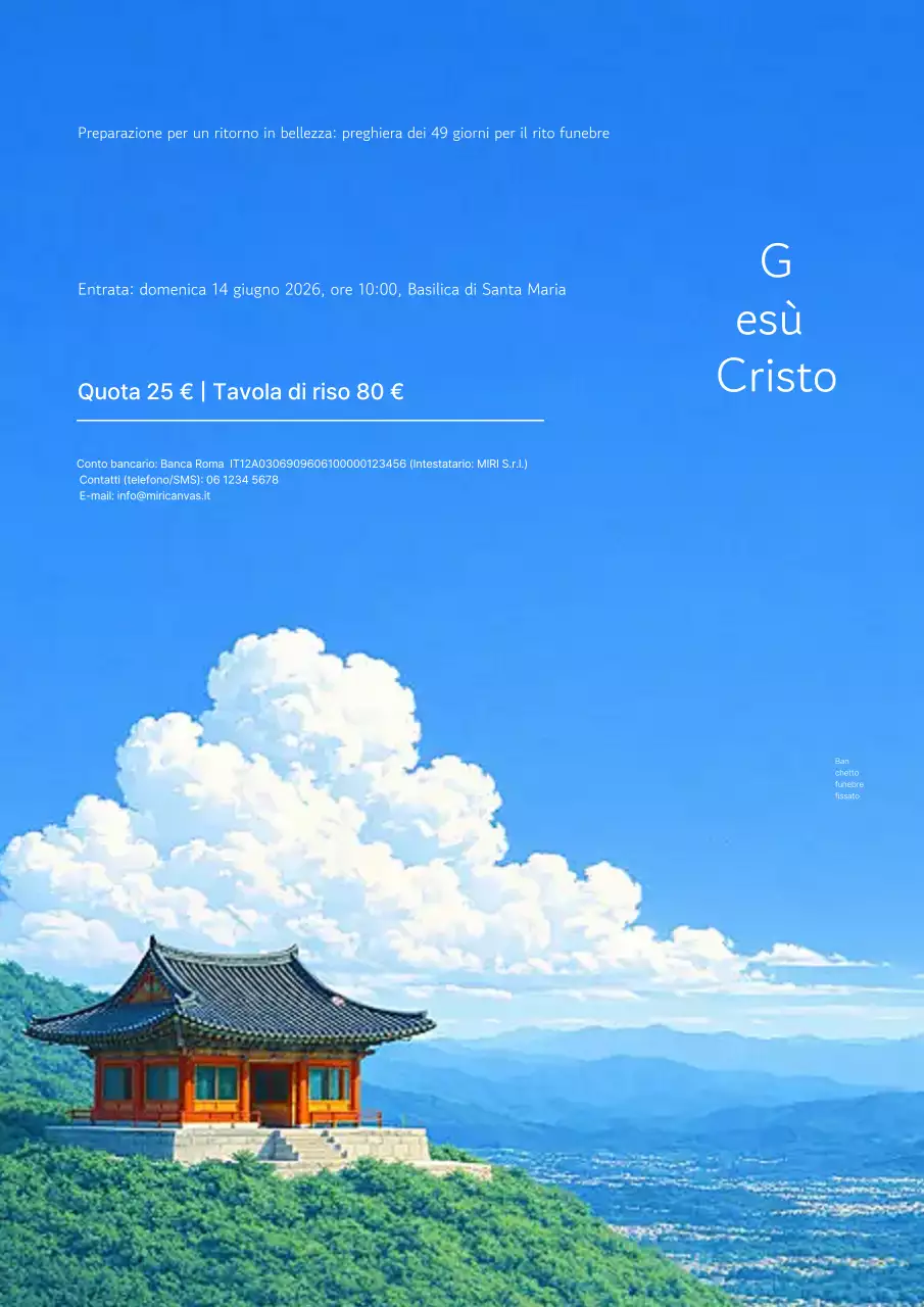 Guida agli eventi tradizionali blu