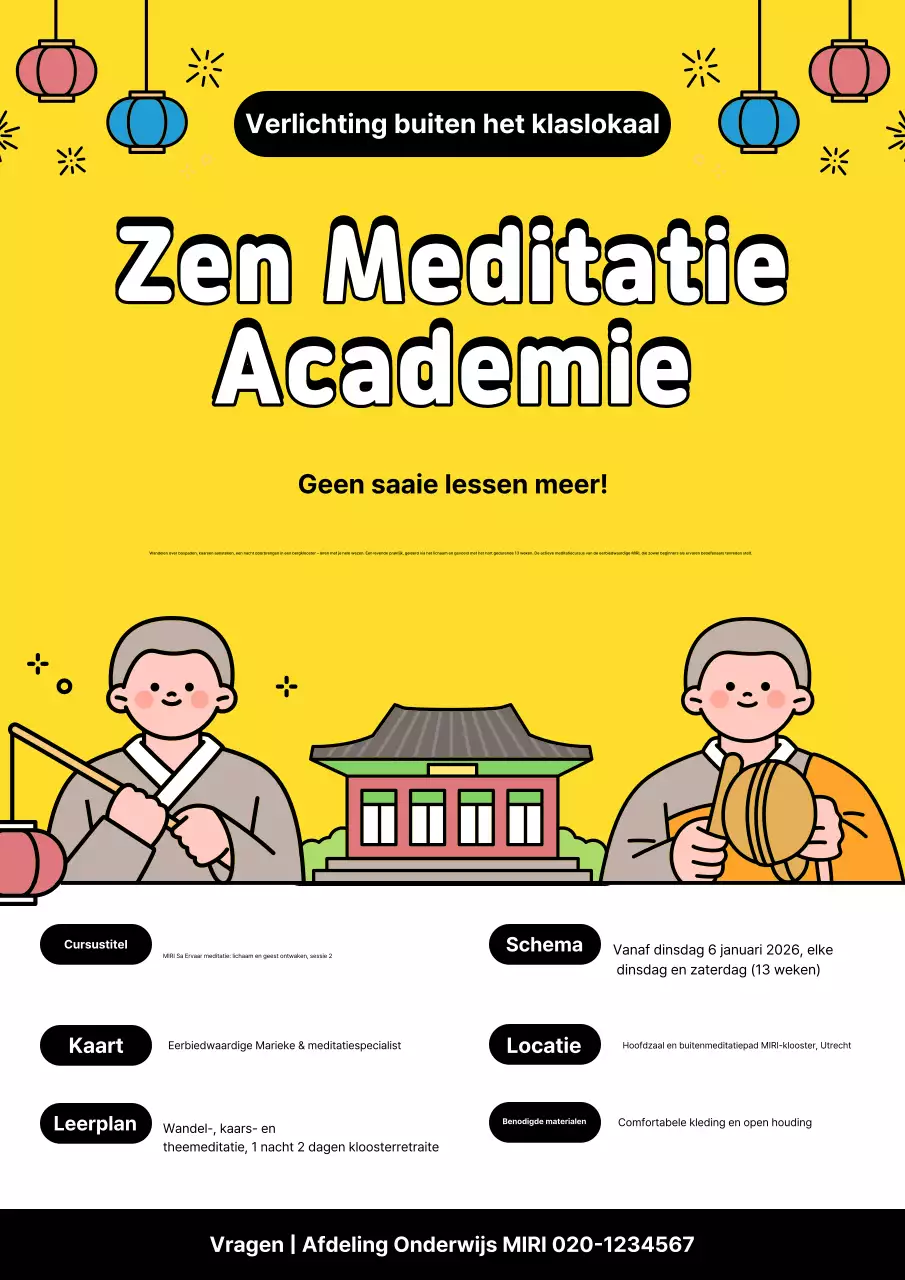 Handleiding voor het Gele Baby Meditatieprogramma