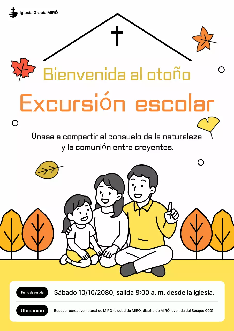 Guía de eventos de otoño de Orange Baby